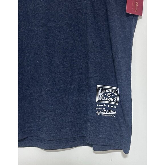 NEW MITCHELL AND NESS Hardwood Classics DALLAS MAVERICKS TEE SHIRT Medium NWT - Picture 2 of 6